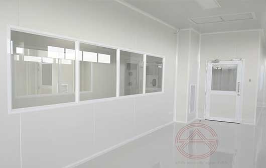 หน้าต่างอลูมิเนียมอบขาว